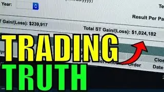 The TRUTH About Day Trading For A Living