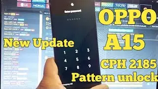 Oppo A15 (CPH2185) Pattern Unlock By Unlock Tool 100% done ! New Security
