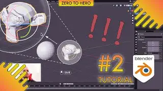 Blender 3D: Viewport, Object Mode, 3D Cursor, Snapping [From Zero To Hero - Ep 2]