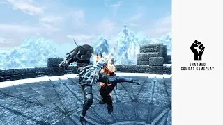 SKYRIM SE : COMBAT GAMEPLAY [ SKYSA : UNARMED ]