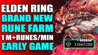 Best Elden Ring Rune Farm  - Early Game - 1M+ Runes / Minutes - OP Glitch