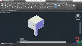 Autodesk AutoCAD: How to use Boolean Union, Subtract and Intersect Command in Autodesk AutoCAD