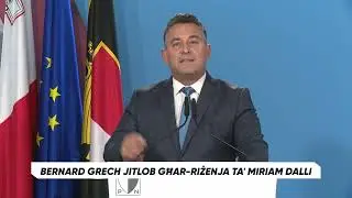 Bernard gGrech jitlob għar-riżenja ta’ Miriam Dalli