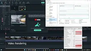 Ryzen 5 5600G + RX 6600, Filmora XI Hardware Accelerated Benchmark Encoder HEVC