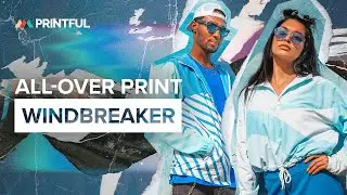 🚀 Sell Custom All-Over Print Windbreakers  | Printful Print-on-Demand 2023