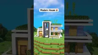 Minecraft Modern House 🏠 #shorts