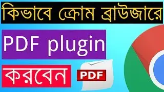 How to use Google Chrome PDF plugin