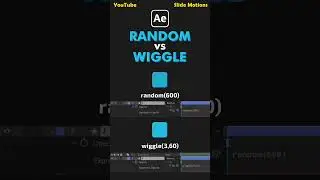 Разница Wiggle и Random в After Effects tutorial