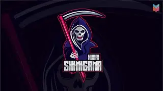 Reaper Mascot Logo | Speed Art