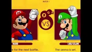 (MUGEN) Mario(Me) VS Luigi Segami