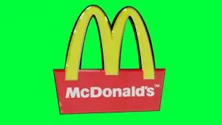 McDonald's Green Screen Logo Loop Chroma Animation