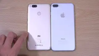 Xiaomi Mi A1 vs iPhone 7 Plus - Review (4K)