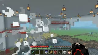 Destroying my house in Minecraft