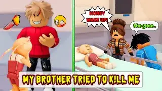 😰 MY BROTHER TRIED TO KILL ME [FULL] Shorts Compilation ( Roblox)