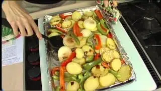 Roasted Potatoes, Peppers and Onions