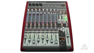 XENYX UFX1204 Analog Mixer and Multichannel USB/Firewire Interface