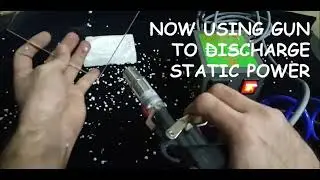 Антистатический пистолет ( anti static air gun / ion gun / ionizer )