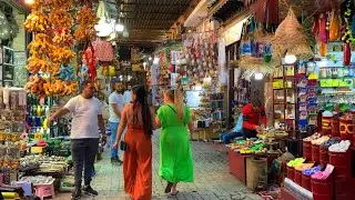 Walking in Marrakech — Getting Lost in Morocco's Greatest Street Market | 4K HDR Morocco Walk