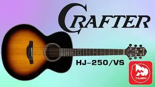 [Eng Sub] CRAFTER HJ-250/VS acoustic guitar