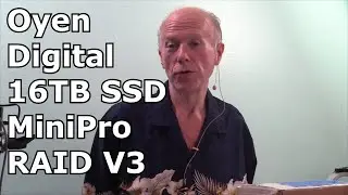 Oyen Digital 16TB SSD MiniPro RAID V3 Unboxing Test High Performance Storage