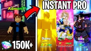 Rich Noob With 150,000+ Gems INSTANTLY BECOME OVERPOWERED in Anime Adventures Roblox