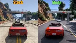 Full of MODS vs 0 MODS, Mission 2 Graphics Grand Theft Auto V