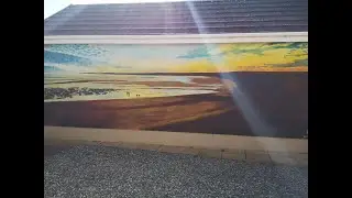 Freshwater West Mural Time Lapse