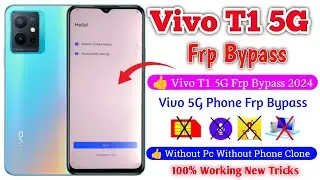 Vivo T1 5G Frp Bypass/Forget Google Account Bypass | Vivo T1 5G Frp Unlock | Without PC Frp Bypass