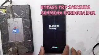 Bypass Frp Samsung A04  (A045F) Pandora box