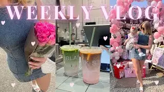 WEEKLY VLOG♡ COME SHOP WITH ME, HAULS, 6AM WORKOUT & FIRST BIRTHDAY PARTY | CHLOEWHITTHREAD