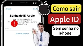 Como Remover APPLE ID do iPhone SEM SENHA em 2024