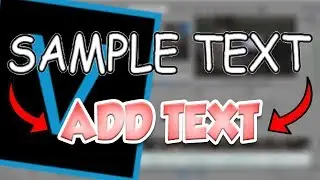 How To Add Text In Vegas Pro