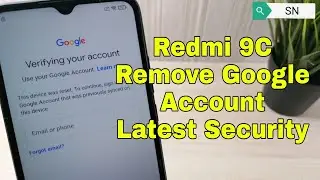 Xiaomi Redmi 9C NFC MIUI 12 Remove Google Account, Bypass FRP, Without PC.