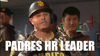 Manny Machado Sets a New Padres Home Run Record with 164th Homer as a Padre!!