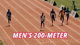 Men's 200m Final Olympics Games Trials 2024