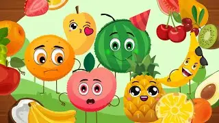 Learn Fruits Names with Fruit Freinds | For Kids |@M&S kids learning