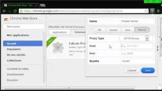 Comment configurer Falcon Proxy sous Chrome ?