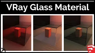 Vray Glass Material Settings Sketchup || Vray 4.0 || Hindi