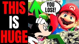 Super Mario Bros DOMINATES Box Office, Hit $1 BILLION! | Woke Disney KNOWS Theyre In Trouble!