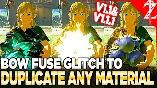 How to Duplicate ANY Material (Bow Fuse Glitch)(V1.0 - V1.1.1 ONLY) in Tears of the Kingdom