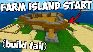 Minecraft: Survival Island - Let's Play! "STARTING FARM ISLAND" (Part 8)