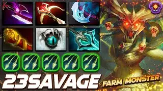 23savage Medusa Amazing Farm Monster - Dota 2 Pro Gameplay [Watch & Learn]