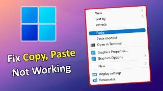 How to Fix Copy, Paste Not Working in Windows 11