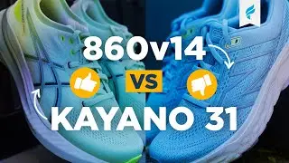 ASICS Kayano 31 vs. New Balance 860 v14 Comparison