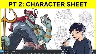 🔴 Character Design Sheet (🎬 How to Animate a Sequence, Part 2)