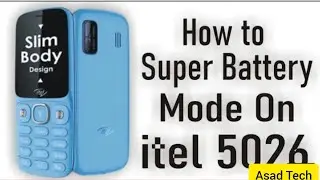 How to itel mobile || Super battery mode on of ||