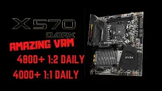 EVGA X570 DARK BIOS Overview, Overclocking Guide & VRM Test (ft. 5950X & 5600X)