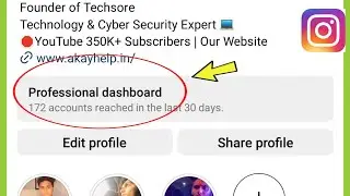 Fix Instagram professional dashboard not showing problem solved