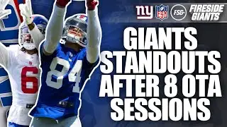 Giants standouts after 8 OTA sessions