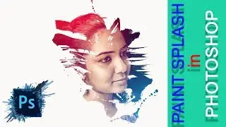 PHOTOSHOP TUTORIAL_PAINT SPLASH EFFECT